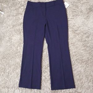 Brand new Ellen Tracy Co. Purple dress pants size 14 plus women's